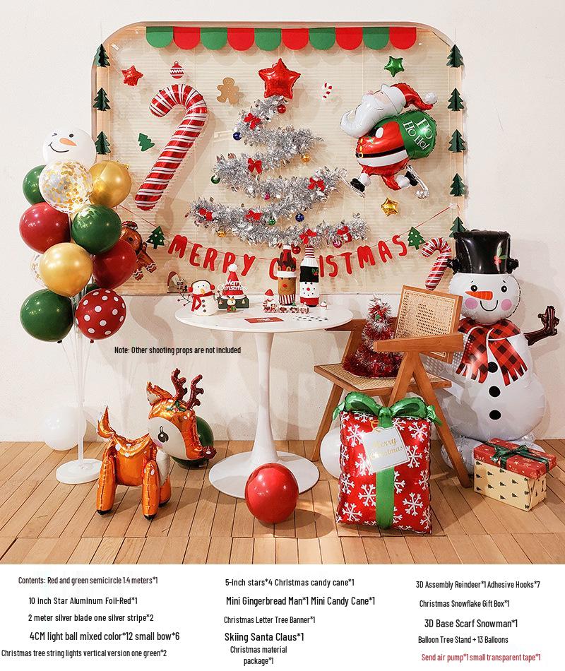 2.7m Rattan Christmas Light Ball Garland for Window Decoration