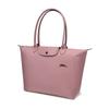 Longchamp Le Pliage Club 31 Large Capacity Button Zipper Closure Canvas Bag Women Shoulder Bags New-Vintage-Pink 1899619P44