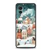 Phone Case for Xiaomi Poco F7 F6 F5 F4 F3 X7 X6 X5 X4 X3 NFC M4 C51 C55 GT Pro 5G Soft TPU Merry Christmas Beautiful Winter Snow