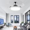 Indoor LED Lighting Fan Household 3 Colors Dimming Ceiling Fan Lamp DC Motor 36"42"48" Electric Ceiling Fan Light