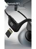 Wireless Bone Conduction Ear-hook Headphones with 3D Stereo, Noise Reduction, and Long Battery Life