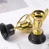 5Pcs Mini Trophy Plastic Reward Trophy Small Cup Children Reward Prizes Kids Prize Cups  Party Favor