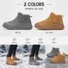 Winter men's snow boots Velcro high-top cotton shoes thick-soled non-slip warm bread boots large cotton shoes