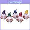 Dwarf Garden Miniature Resin Figurine With Christmas Theme For Home Decor And Giftgiving