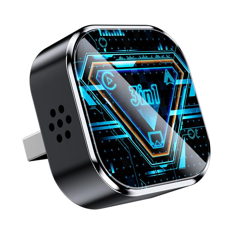 DIGIT-Airplay Carplay Android Auto Wireless 3In1 USB Dongle Adapter Plug and Play Wired Carplay To Wireless
