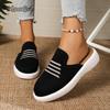 Women's Thick Bottom Breathable Slip-On Shoes Anti-Slip Slippers for Women Indoor Outdoor Wear Mules Size 36-43 Footwear