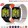 22mm watch straps For Xiaomi Redmi watch 5 active/5 lite Sport Magnetic Silicone belt Bracelet correa Redmi watch5 active band