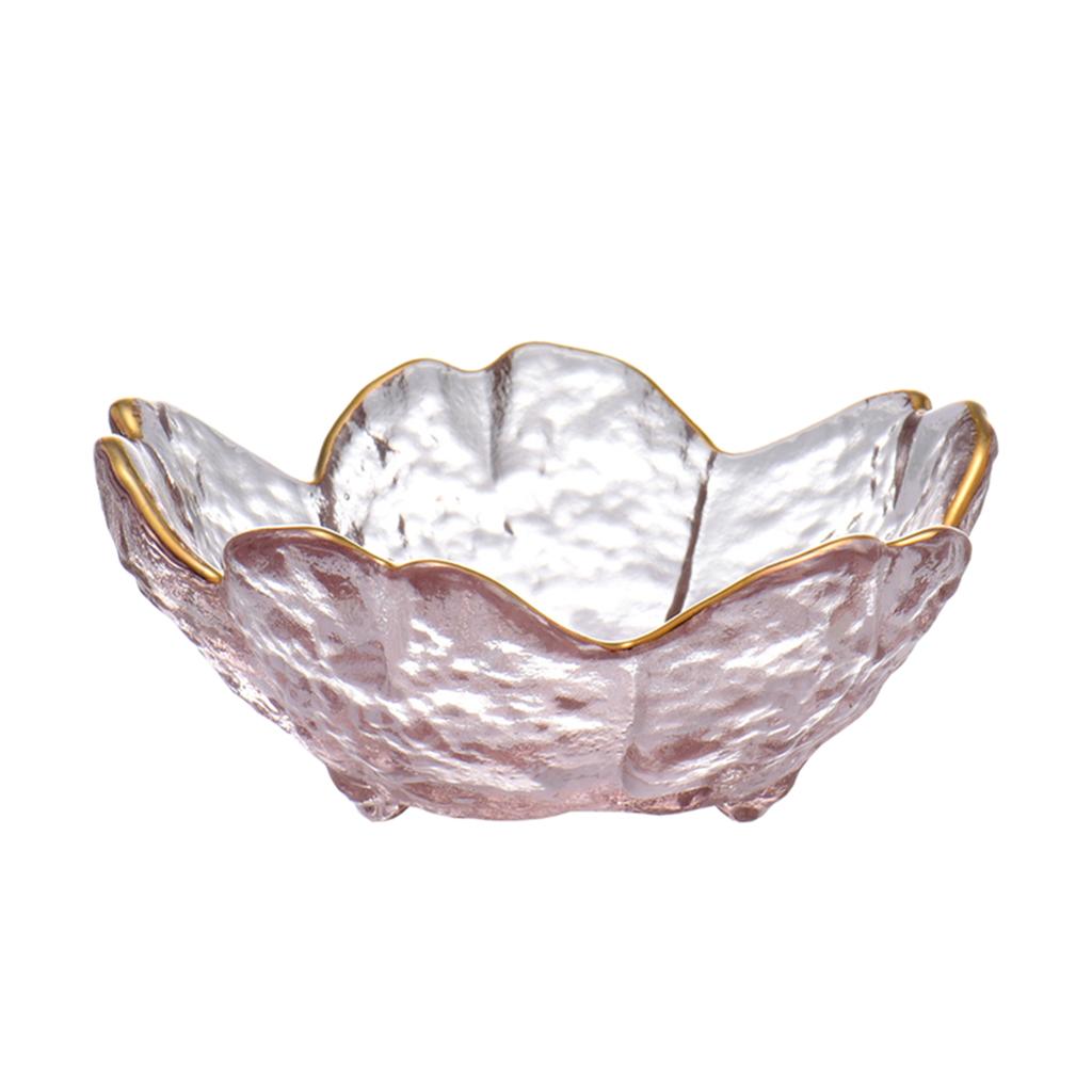 Fruit Bowls, Transparent Household Japanese Salad Glass Dessert , Vegetables,