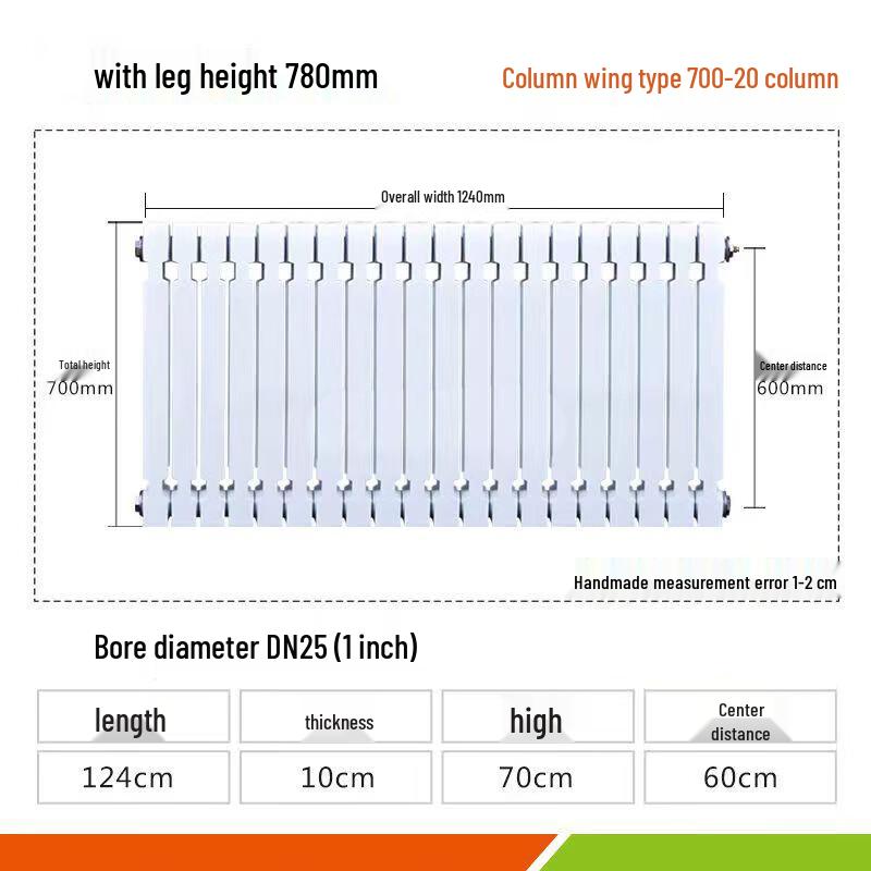 Xuncheng Type 780 Old-Style Cast Iron Hot Water Radiator