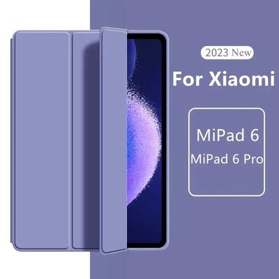 Para Funda Xiaomi Pad 6 Max Funda para Xiaomi Mi Pad 6 Pro 11 pulgadas Redmi Pad SE Funda Auto Wake Up and Sleep Funda protectora de silicona