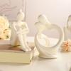 Contemporary Abstract Statue Decorative Resin Art Sculpture For Office Desk Bookshelfs And Modern Interior Designs Accent