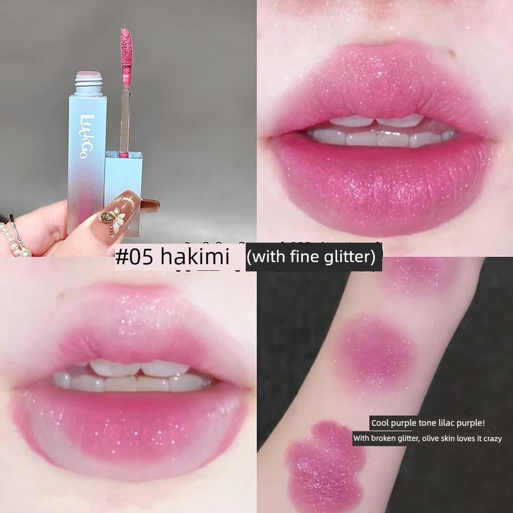 2026 Matte Velvet Lip Mud for Young Girls, Korean Style Pink Lip Glaze for a Natural Look That Brightens the Complexion