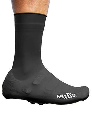 veloToze Silicone Shoe Covers, Black, Medium