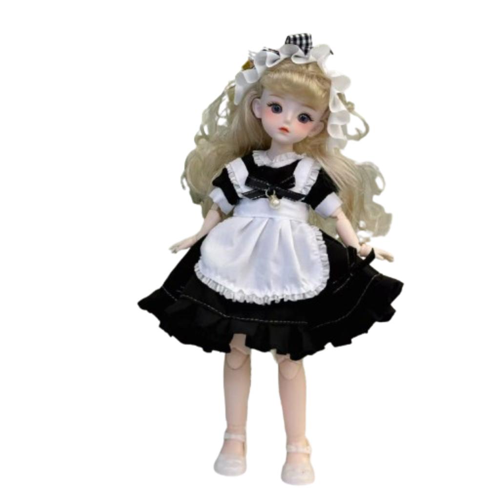 Attractive Eyes Princess Dress Up BJD Dolls Princess Makeup Ball Joint Doll Birthday Gift