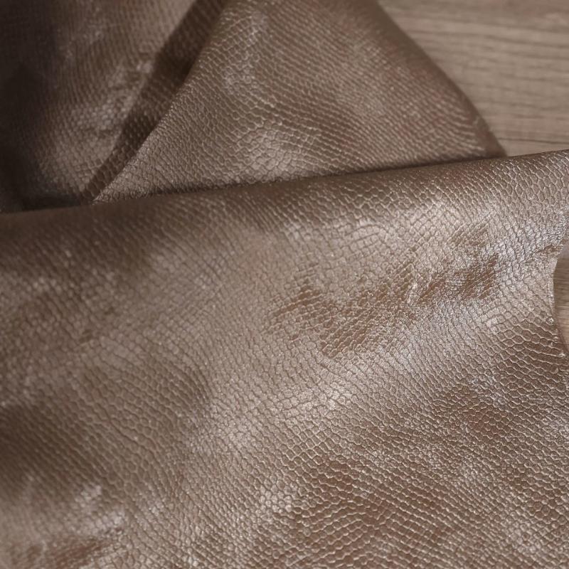 

Imitation Snake Skin Synthetic PU Leather Fabric Suede Velvet Snake Grain Embossed For Clothes Handbag DIY Craft Sewing Fabric 50x140cm