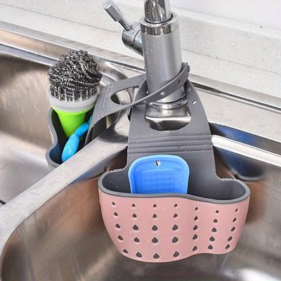 1 Stück Multifunktionaler Spülschwammhalter mit verstellbarem Schultergurt