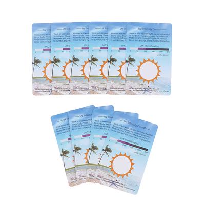 10Pcs Uvb Test Karte Reptilien Terrarium Uv Licht Lampe Leben Effektive Tests Haustier