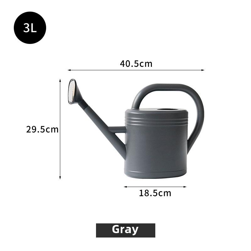 1-10L Large Capacity Plastic Watering Can with Long Spout & Sprinkler Head for Vegetables and Flowers Gardening
