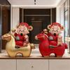 2026 Year of the Horse Wealth-Attracting Fortune God Figurine for Home and Office Decor