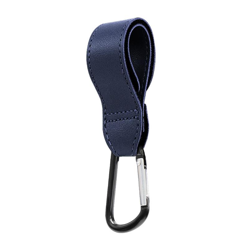 PU Leather Baby Bag Stroller Hook Pram Rotate 360degree Rotatable Cart Organizer Pram Hook Crochet Stroller Accessories