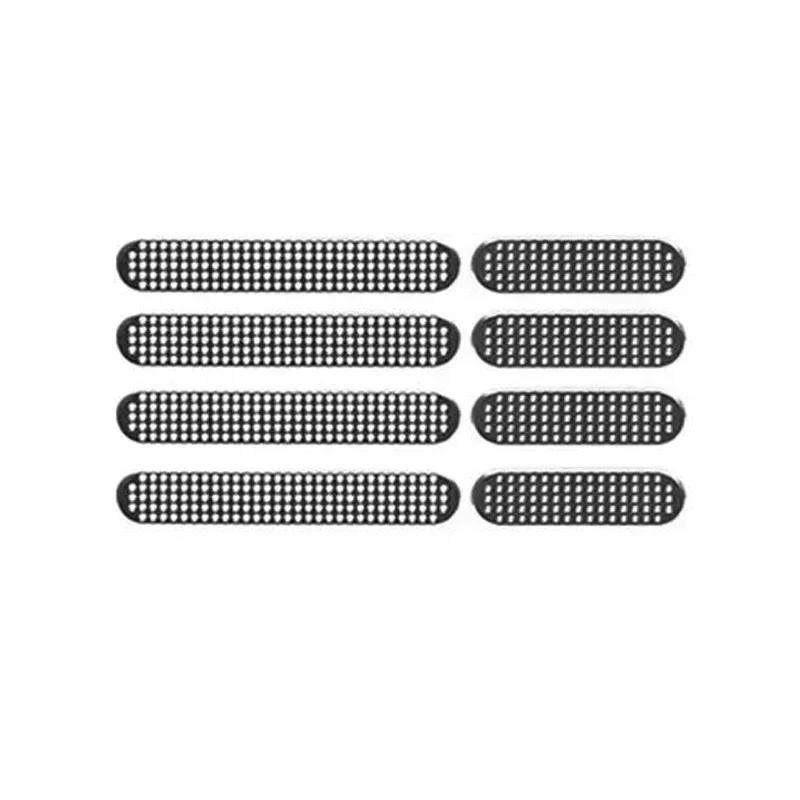 8/4pcs Universal Metal Mesh Anti Dust Proof Adhesive Net Cover Sticker Mobile Phone Anti-dust Cover Kit Protecters for IPhone 15