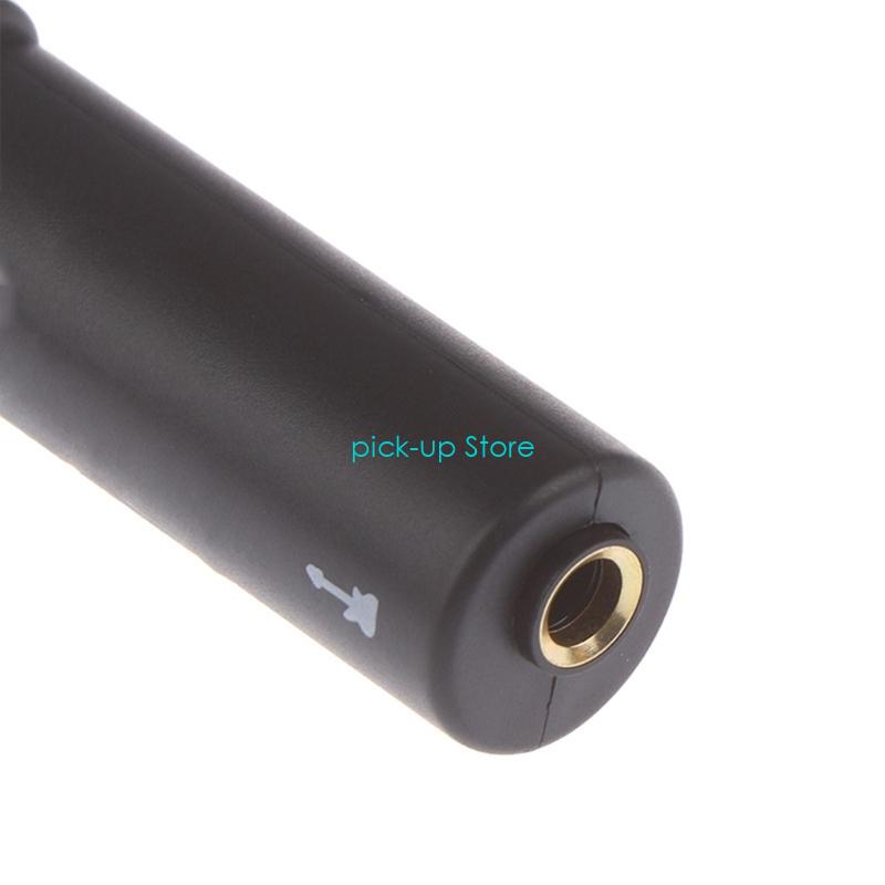 Q5WA Small Guitar to Mobile Adapter Plugs & Play Designs Dynamic Ranges Guitar Sound Interfaces Clear for Recording