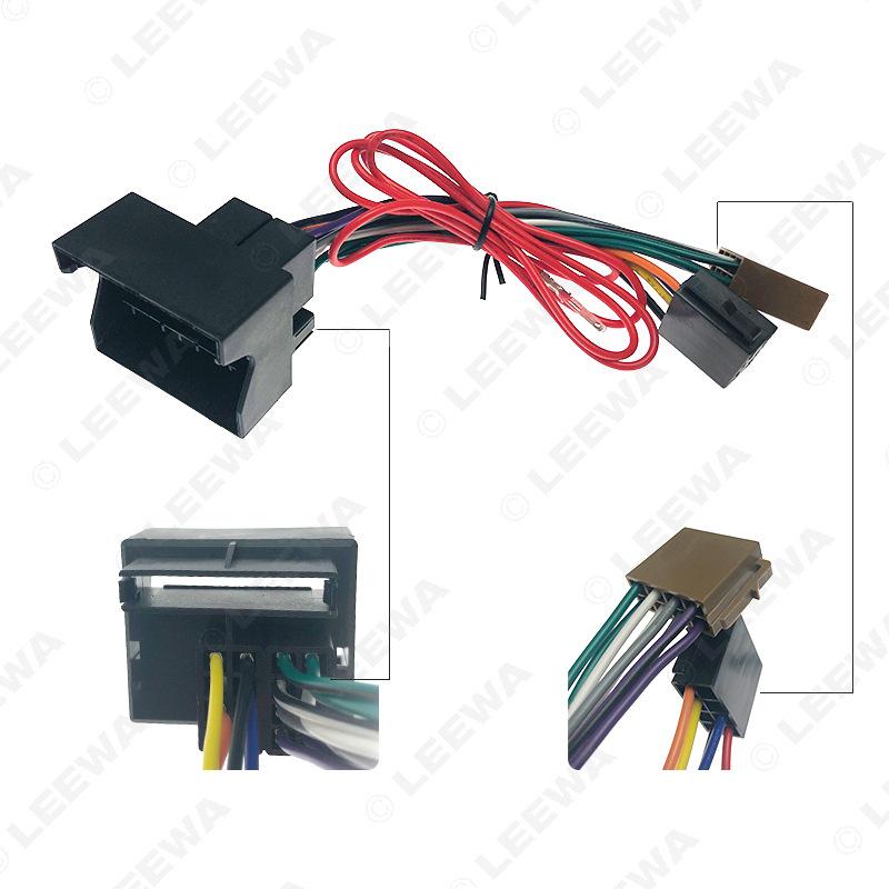 Citroen C3 C4/Peugeot 207/307/407 Stereo Auto ISO Conexiune Fără Pierderi & Cablu de Alimentare