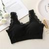 Sexy Spitzen-Yoga-Sport-BH für Damen mit atmungsaktiver Push-Up-Wickelbrust und schönem Rücken-Design