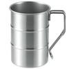 Drum Can Stainless Made In Japan Mug, 18-8 Steel,