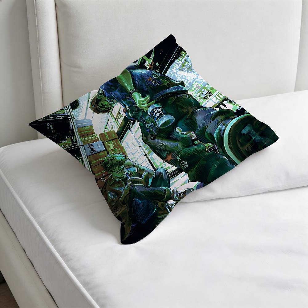 Cool The EEltingville CClub Decorative Square Pillow Cover Soft Comfortable Pillow Case Sofa Bed Home Decoration
