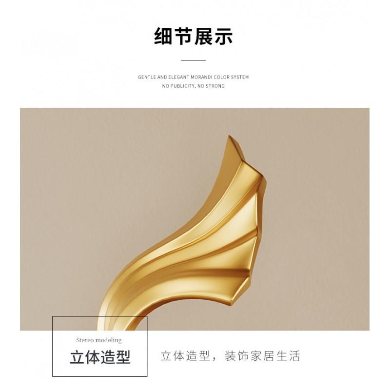 Modern Resin Decorative Boat Figurine Living Room Entryway Office Home Decor Luxury Style