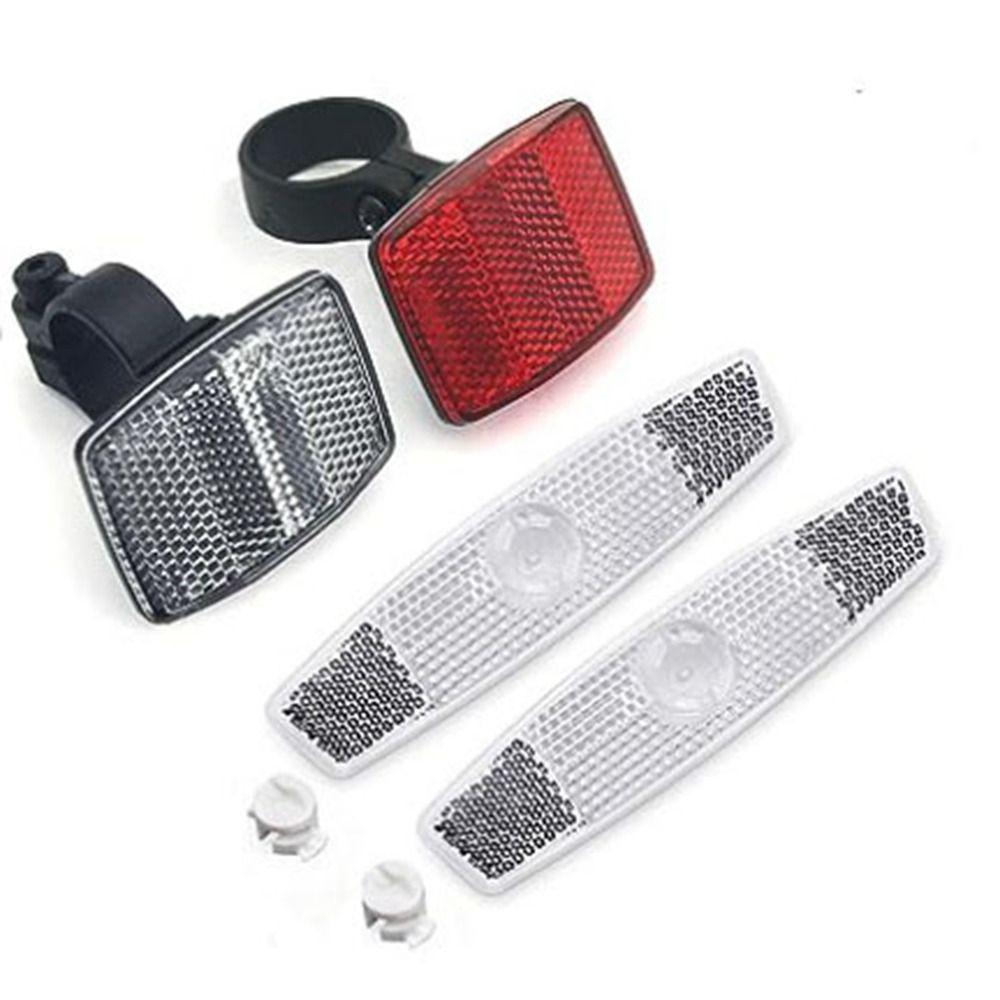 1pc/1Set Plastic Bicycle Safety Night 10 Styles Cycling Reflective Light Bicycle Accessories