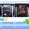 Android15 For Land Range Rover Sport 2005-2009 Car Radio Automobile Multimedia Car Play Auto Bluetooth Stereo GPS 5G Tesla Style Z6