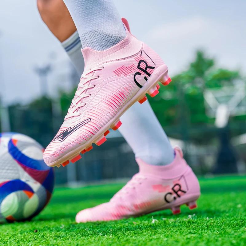 Neue Fußballschuhe Rasen Atmungsaktiv Training Rutschfest Leicht Fußballschuhe Herren Verschleißfest Lässige Sportschuhe Herren