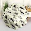 1 PC Automatic Folding Umbrella - Pingu Pattern Portable Foldable Design With 8 Ribs Christmas Birthday Gifts