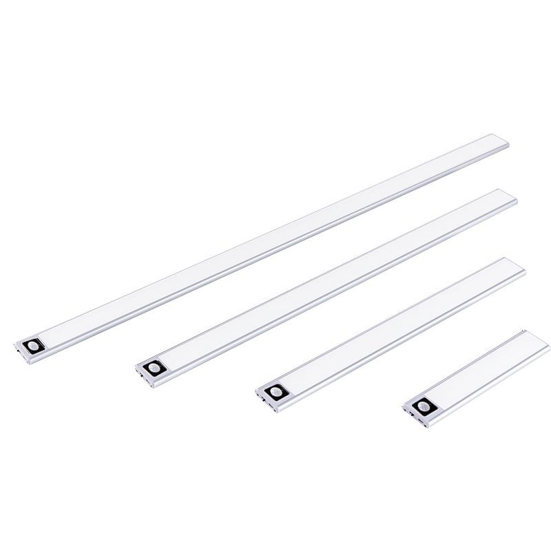 Rechargeable Ultra-thin LED Motion Sensor Light Strip for Cabinets with Magnetic Mounting