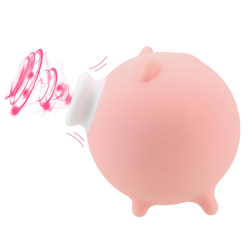 10 Mode Nipples Breast Massage Sex Toys Adults Clitoris Sucker Vibrator Erotic Toys Vibrators For Women Cute Pig