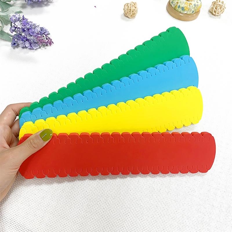 4 Pieces Embroidery Floss Organizers Embroidery Thread Holder Knitting Winding Board for Needlework