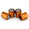 4pcs Car Badges Metal Wheel Tire Valve Cap Covers For Honda Jazz Fit Avancier Crv Accord Pilot City Prelude Mugen Power XR-V ZP8