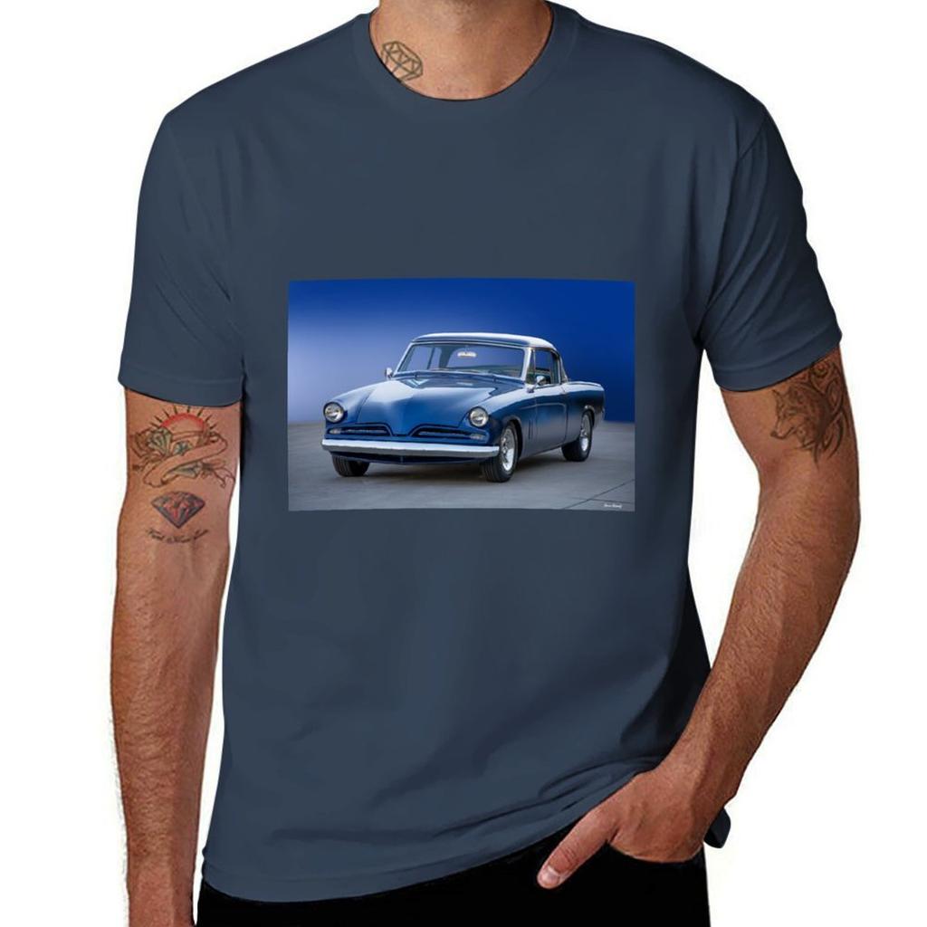 1953 Studebaker ComUnisexder Starliner Tshirt Classic Crew Neck Cotton Tshirt