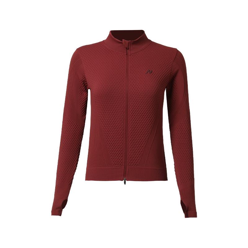 

Women s Yoga Fitness Top - Stand-up Collar, Zipper, Versatile for Autumn & Winter, Running, Pilates & Yoga S
