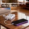 2×21700 Battery Case, 22.5W Fast-charging DIY Power Bank Kit, Supports One-click Battery Replacement