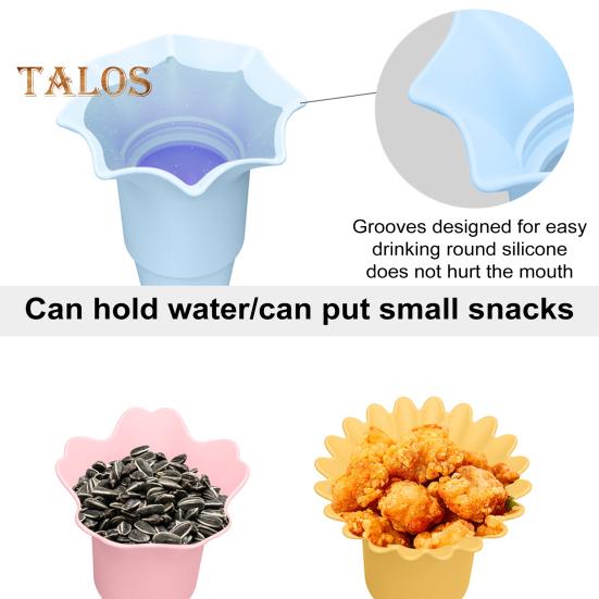 3Pcs Popsicle Holder for Boys Girls Kids Silicone Popsicle Drip Catcher Reusable BPA Free Snack Box Drinking Cup