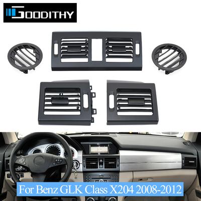 Car Front Rear Air Conditioning Vent Cover AC Outlet Panel Trim For Mercedes Benz GLK Class X204 180 200 220 260 350 2008-2012