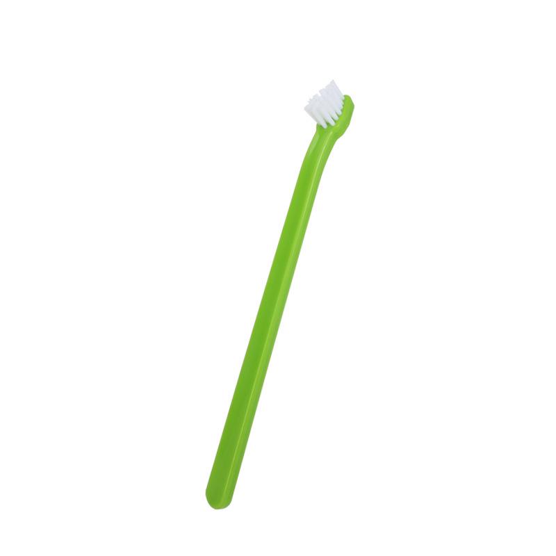 Cat & Dog Single Head Antibacterial Toothbrush for Oral Cleaning