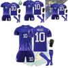 Three-star Champion 2223 Argentina Away Messi 10 Di Maria 11 Dybala 21 World Cup Football Jersey
