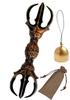 Sankosho (Three-pronged Vajra) - Buddhist Meditation Bell, Self-Defense, Sacred Item, Purification, Protection from Misfortune [Parallel Import]