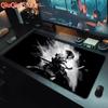 40*90cm Gaming Samurai Oni Mouse Pad Japan Mask Girl Deskmat Large Gamer Professional Premium Mousepad Speed Control Accessories
