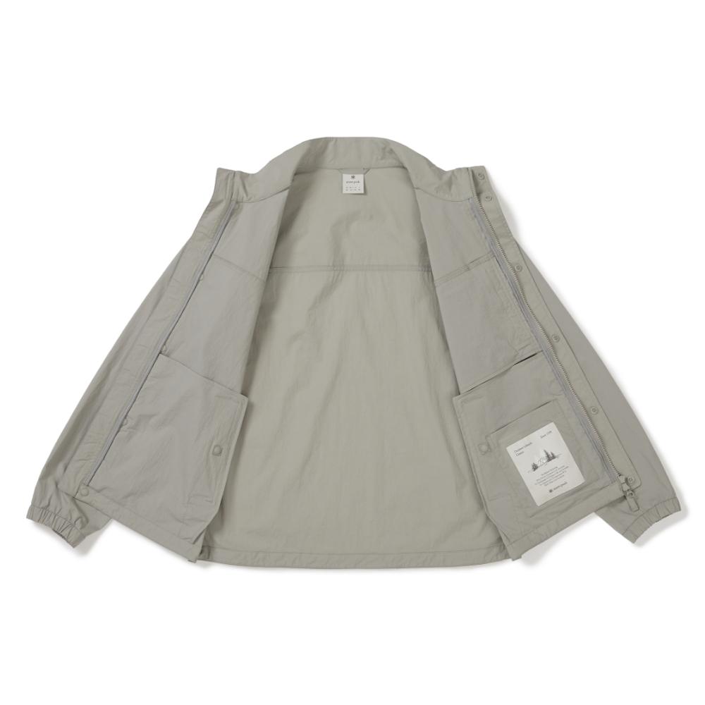 SNOWPEAK Root Stand Neck Windbreaker Gray (S26MMRWB64)