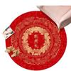 New Chinese Circular Carpet Chinese Style Living Room Bedroom Study Zhuzhou Round Blanket Fashion National Style Coffee Table Mat Bed Blanket
